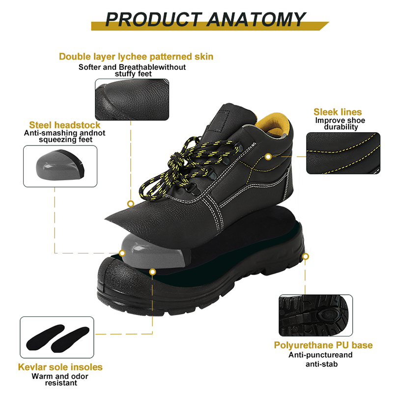 6Многофункциональная защита безопасность труда страхование обувь-B828